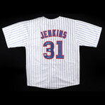 Fergie Jenkins Signed Cubs Jersey Inscribed "HOF 91" (PSA) ,Fergie Jenkins Signed Cubs Full-Size Batting Helmet Inscribed "H.O.F. 91" (JSA)
