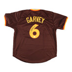 Steve Garvey Signed Dodger Jersey (JSA), Steve Garvey Signed Padres Jersey (JSA) ,Steve Garvey Signed Michigan State Spartan Jersey (JSA)