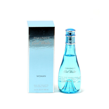 Ladies Fragrance // Cool Water Ladies by Davidoff EDT Spray // 3.4 oz
