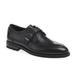 Leather Buckled Loafers // Black (Euro: 41)