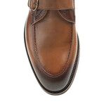 Leather Buckled Loafers // Tan (Euro: 41)