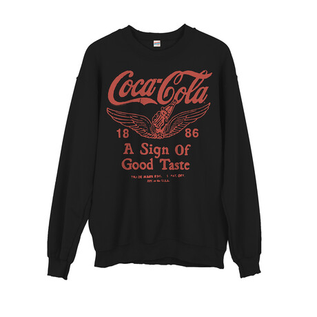 Coca Cola Life Tastes Good Fle // Black (XS)