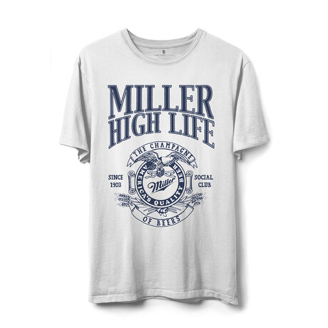 Miller High Life // White (XS)