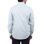 Solid Button Up // Turquoise (S)