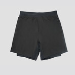 Hi-Flex™ Training Shorts 5" Lined // Black (XS)