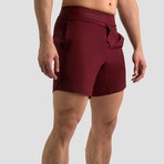Hi-Flex™ Training Shorts 7" Unlined // Burgundy (XS)