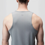 Copper-Dura™ Limitless Tank // Light Gray (XS)