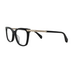 RagNBone // Mens RNB3050 0807 Square Optical Glasses // Black + Clear