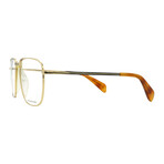 RagNBone // Mens RNB7007 J5G Aviator Optical Glasses // Gold + Clear