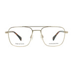 RagNBone // Mens RNB7034 3YG Pilot Optical Glasses // Gold Havana + Clear