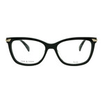 RagNBone // Mens RNB3050 0807 Square Optical Glasses // Black + Clear