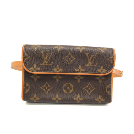 Louis Vuitton // Monogram Leather Pochette Belt Bag // Monogram Brown // Pre-Owned