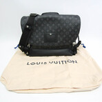 Louis Vuitton // Monogram Leather Messenger Bag // Monogram Eclipse // Pre-Owned