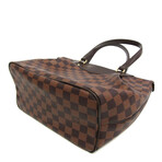 Louis Vuitton // Damier Leather + Canvas Shoulder Bag // Ebene Damier // Pre-Owned