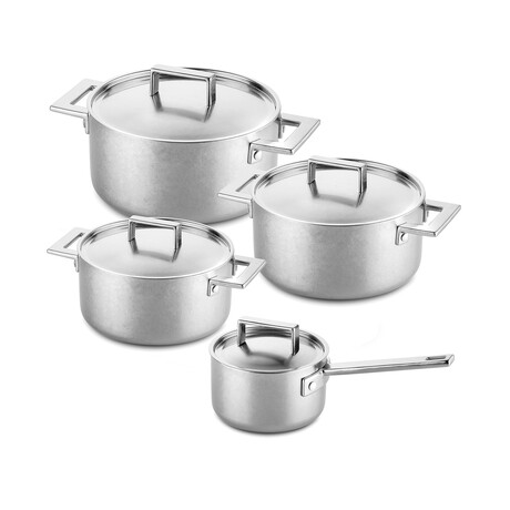 Attiva Pewter Kitchen Set - 8 Pcs.