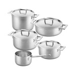 Attiva Pewter Kitchen Set - 9 Pcs.