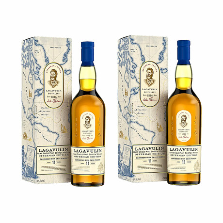 Lagavulin 11 Year Old Offerman - 4th Edition // Set of 2