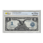 1899 $ 1 Black Eagle Silver Certificate PCGS 66 PPQ # 425