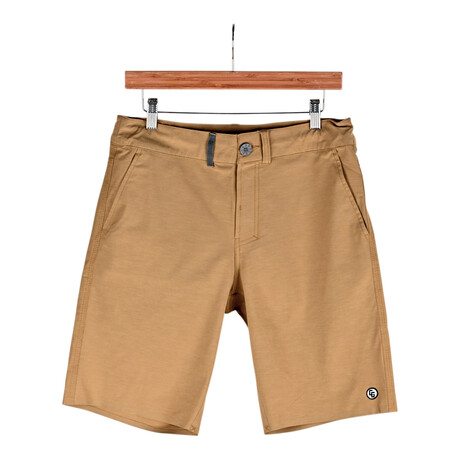 314 Fit Walker Fit Board Shorts // Coyote Brown Heather (28)