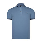 Tipped Polo // Indigo (M)