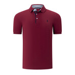 Americana Polo // Burgundy (M)