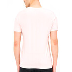 V-Neck T-Shirt // Light Pink (S)