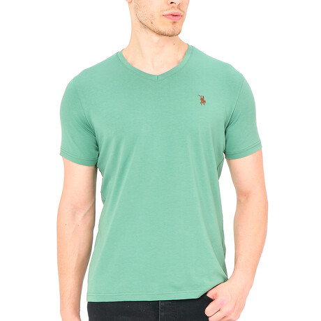 V-Neck T-Shirt // Light Green (S)