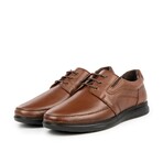 Men's Genuine Leather Low-Chukka Casual Shoes // Tan (Euro: 40)