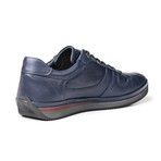 Lion Sneakers // Navy Blue (Euro: 46)