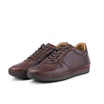 Muster Sneakers // Brown (Euro: 43)