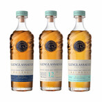 Glenglassaugh Sandend, Glenglassaugh Portsoy and Glenglassaugh 12 Years Old // Set of 3