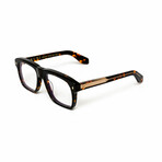 Madrid // Men's 18KT Gold Aviator Eyeglasses // Havana + Clear