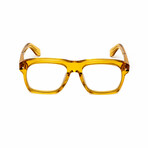 Madrid // Men's 18KT Gold Aviator Eyeglasses // Yellow + Clear