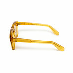 Madrid // Men's 18KT Gold Aviator Eyeglasses // Yellow + Clear