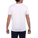 Front Snoppy to the Beach Crewneck T-Shirt // White (S)