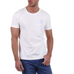 Back West Coast Crewneck T-Shirt // White (S)