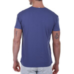 Ride Lemon Crewneck T-Shirt // Blue (S)