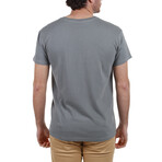 Front Scooter Crewneck T-Shirt // Gray (S)