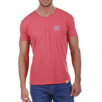 Back West Coast Crewneck T-Shirt // Coral (S)