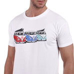 Front Wagen Crewneck T-Shirt // White (S)