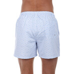 Hexa Swimsuit // Light Blue + White (S)