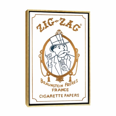 Zig Zag by Sinister Monopoly (26"H x 18"W x 1.5"D)