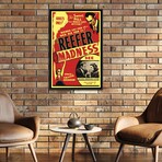 Reefer Madness Film Poster by Radio Days (26"H x 18"W x 1.5"D)