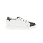 Leather Sneakers // White + Black (Euro: 41)