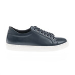 Leather Sneakers // Navy Blue (Euro: 44)