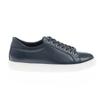 Leather Sneakers // Navy Blue (Euro: 43)