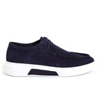 Leather Loafers // Navy Blue (Euro: 41)