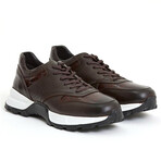 Leather Sport Sneakers // Brown (Euro: 43)