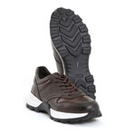 Leather Sport Sneakers // Brown (Euro: 43)