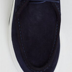 Leather Loafers // Navy Blue (Euro: 41)